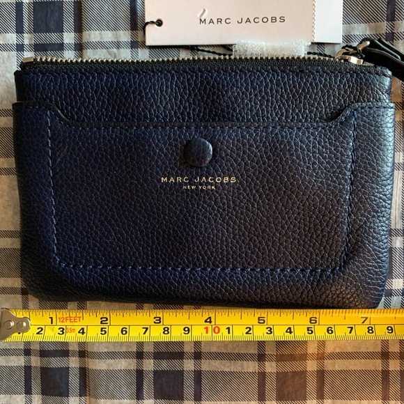 NWT MARC JACOBS Empire City Wristlet (Dark Navy) - Picture 10 of 11